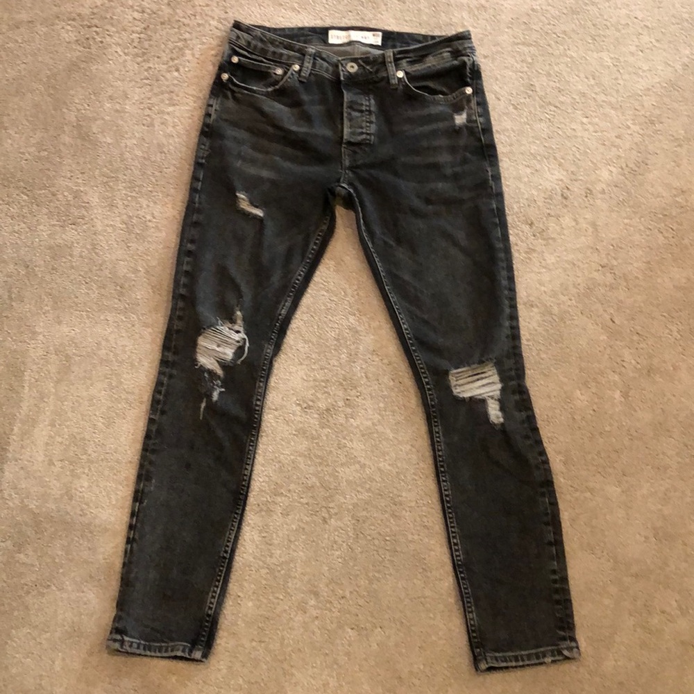Topman Stretch Skinny Jeans